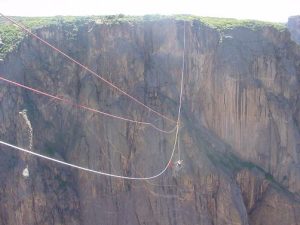 Rope rescue in the Black Canyon